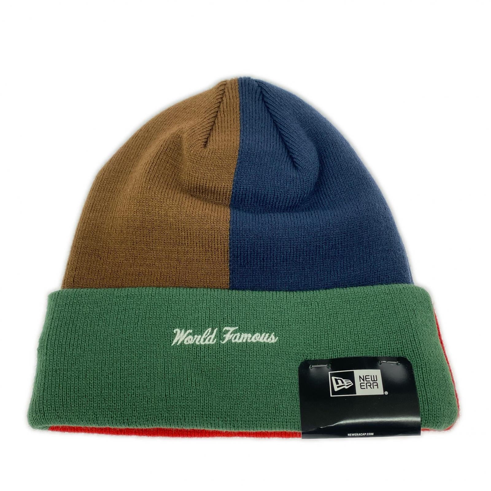 ニットキャップ ×New Era 24FW Box Logo Beanie Multi マルチカラー