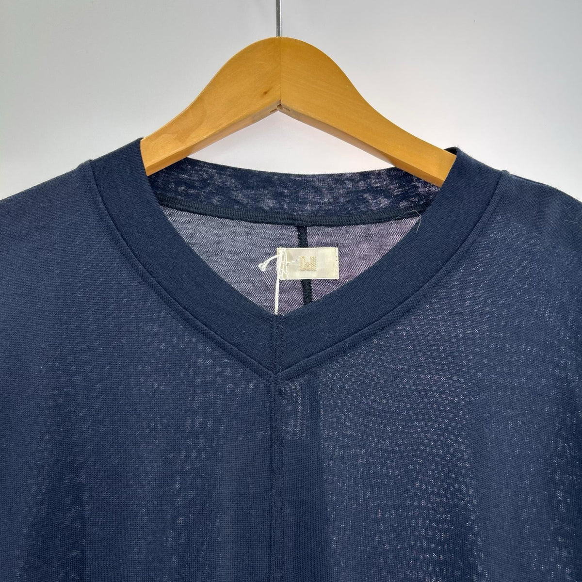 長袖Ｔシャツ call ウールVネックロングスリーブ 1 ネイビー