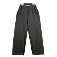 パンツ GARMENT DYED WIDE SWEAT TROUSERS 3 CHARCOAL 3