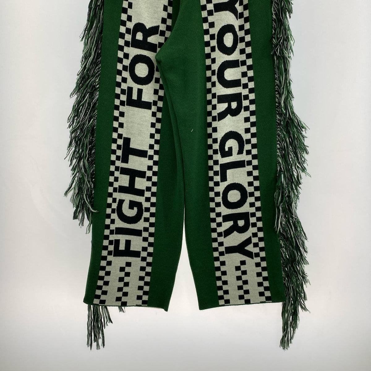 パンツ FOOTBALL SCARF KNIT PANTS/L/ｸﾞﾘｰﾝ/GLORY-PT-U03 L グレー