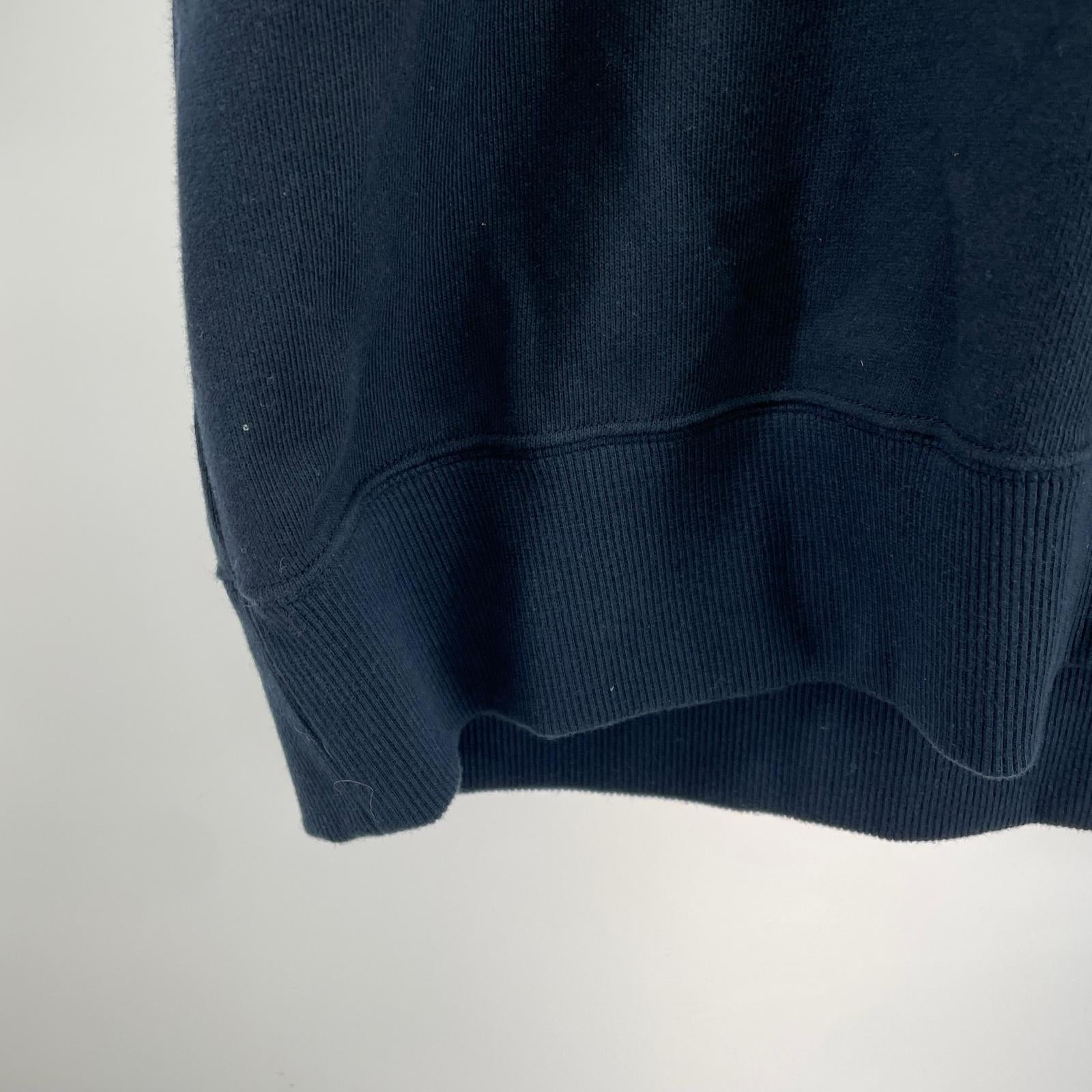 スウェット UNIFORM LAYERED SWEAT SHIRT (L) L ネイビー