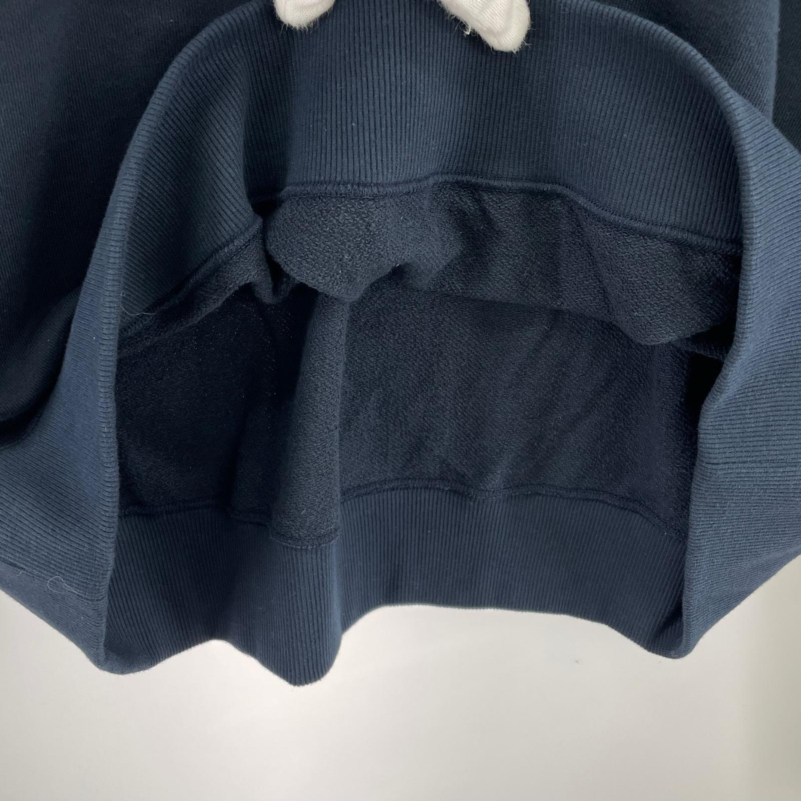 スウェット UNIFORM LAYERED SWEAT SHIRT (L) L ネイビー