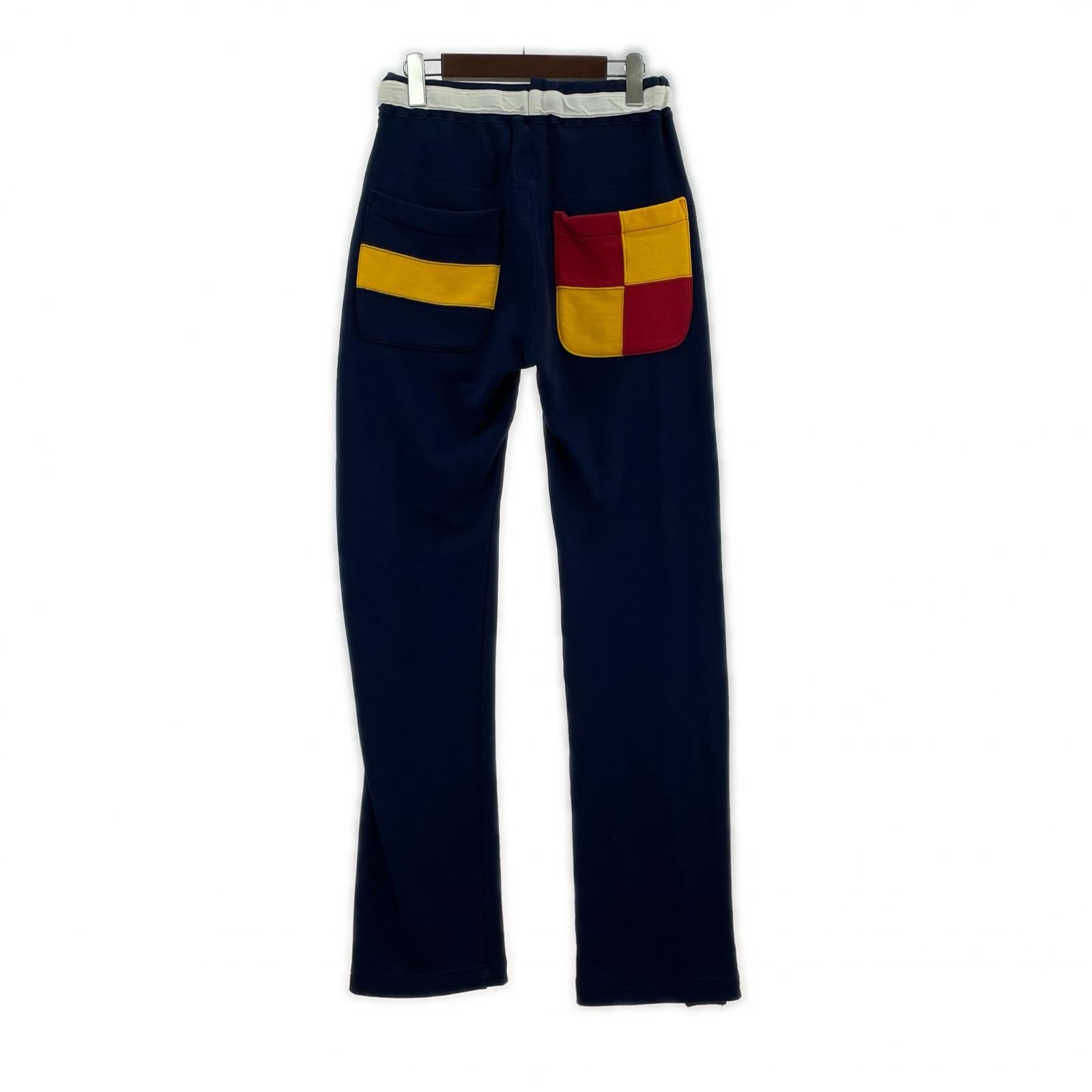 パンツ RUGBY MIX SWEAT PANTS 3 ネイビー 3 パープル