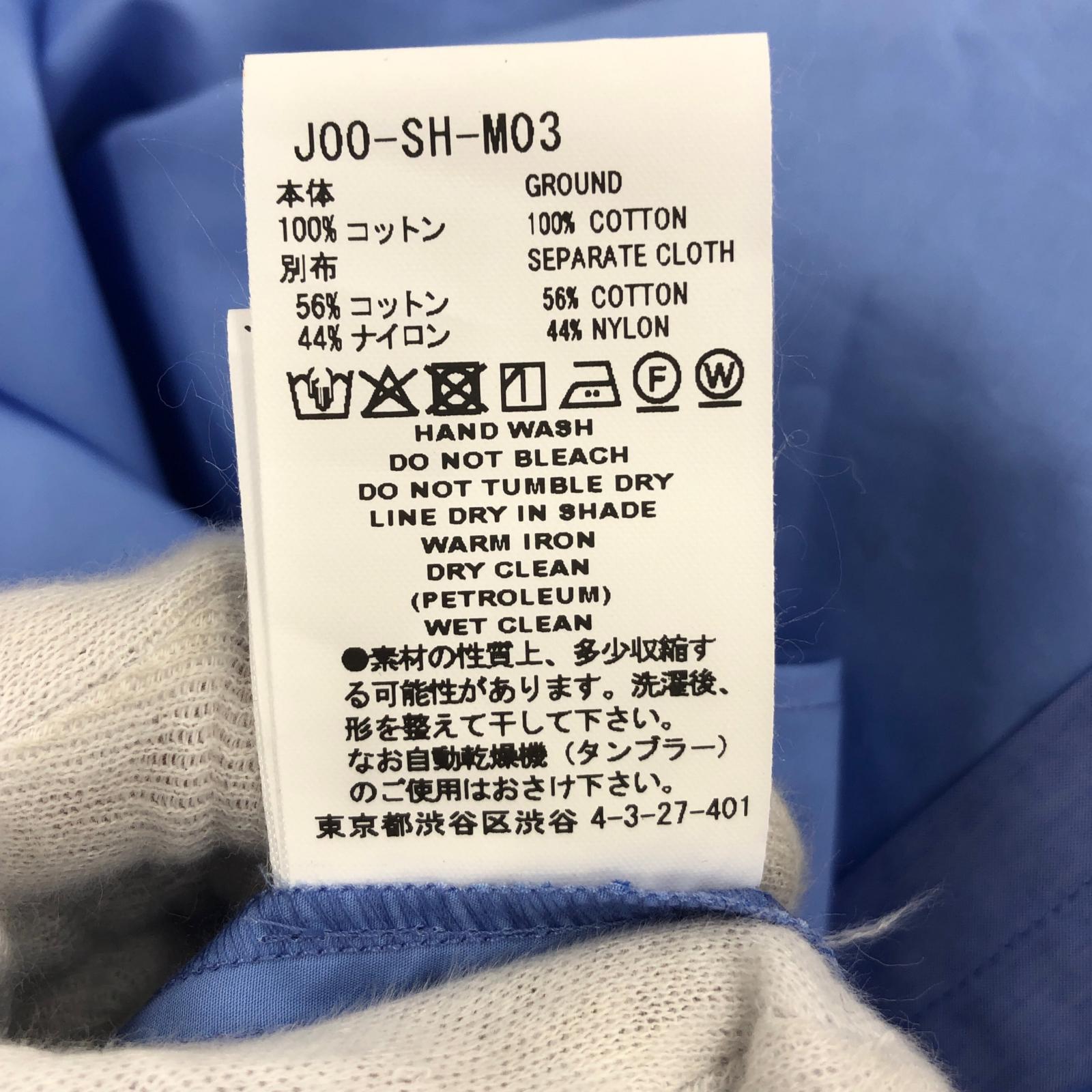 長袖シャツ TWO-TONE BIG HEART SHIRT/5/ブルー/JOO-SH-M03 5 ブルー