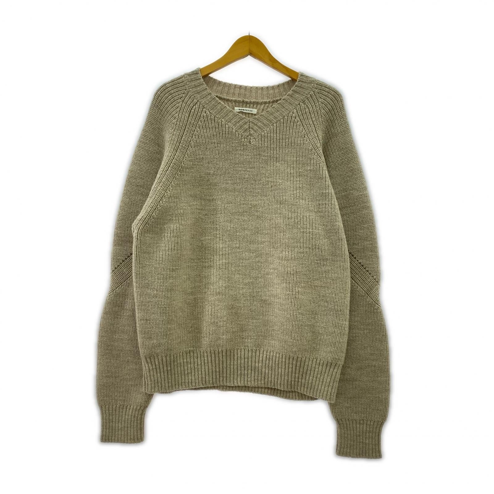 ニット V-NECK SWEATER/2/ベージュ/H05K-T001 2 ベージュ