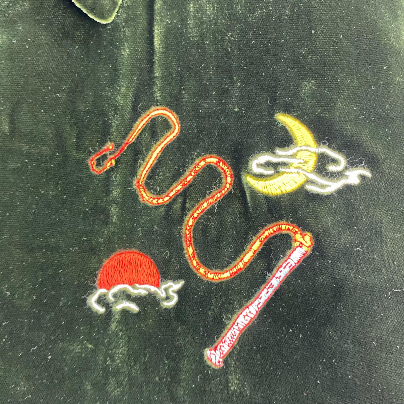 ジャケット KOZABURO SOUVENIR JACKET ベロア スーベニアジャケット 1 グリーン 1