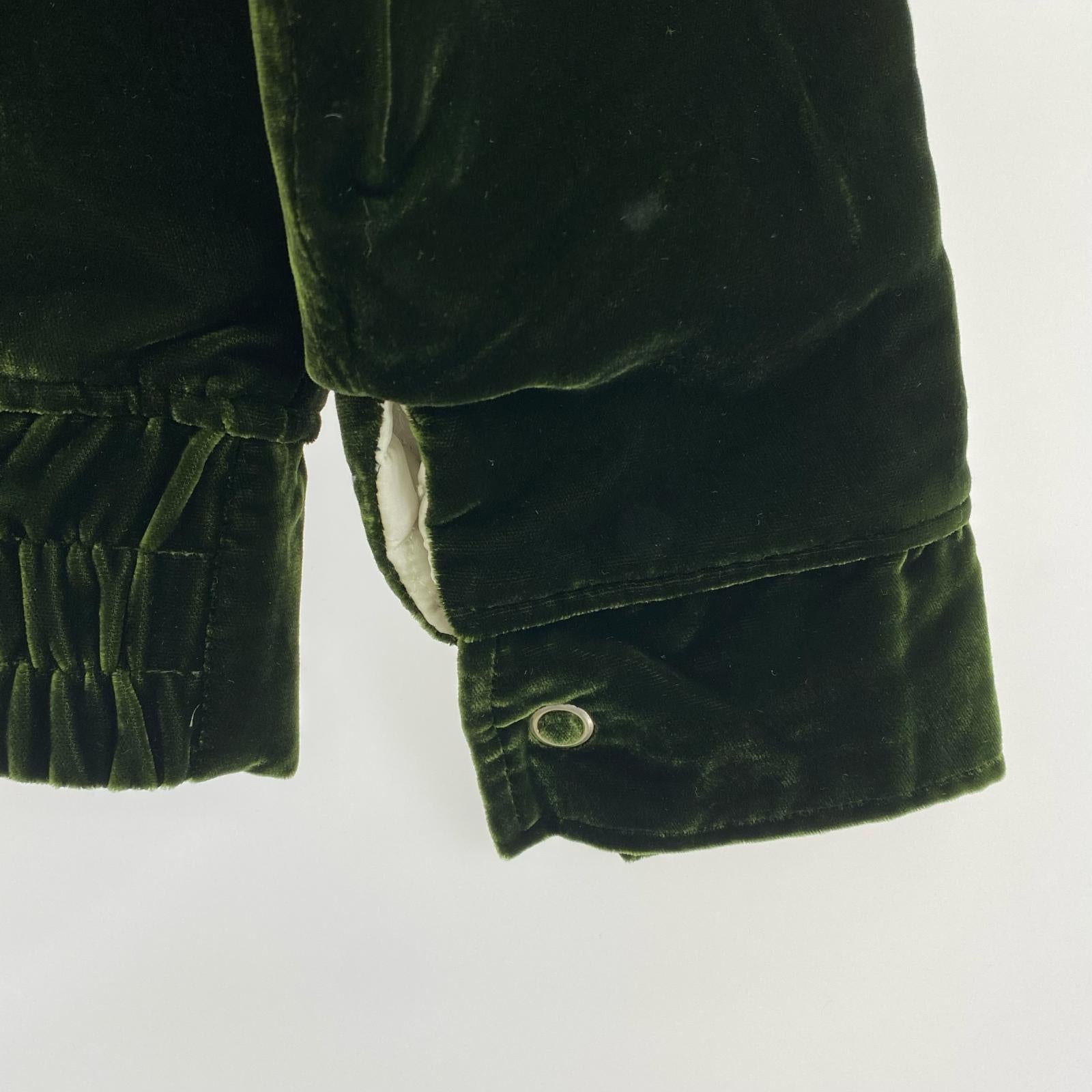 ジャケット KOZABURO SOUVENIR JACKET ベロア スーベニアジャケット 1 グリーン 1