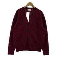 カーディガン KOZABURO Scale Knit Cardigan カーディガン 3 ボルドー 3