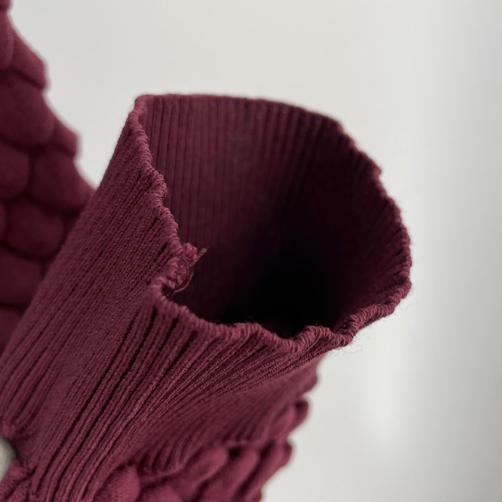 カーディガン KOZABURO Scale Knit Cardigan カーディガン 3 ボルドー 3