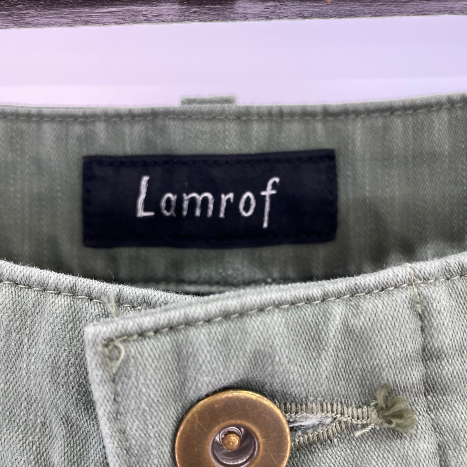 パンツ Lamrof WAYFARER PANTS LM-25SS-PT01 オリーブ (F) タグ付き カーキ