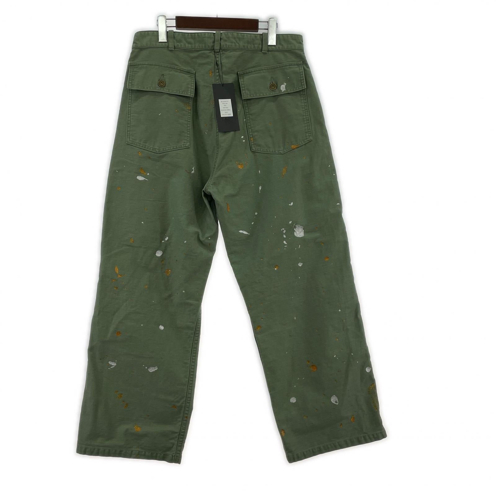 パンツ Lamrof WAYFARER PANTS LM-25SS-PT01 オリーブ (F) タグ付き カーキ