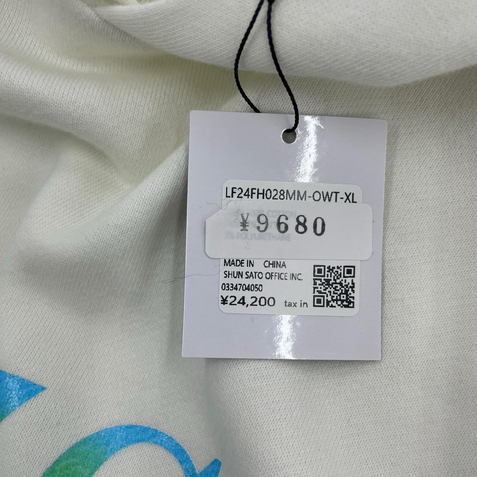 パーカー loosejoints ” Mezcal ” HOODIE ホワイト