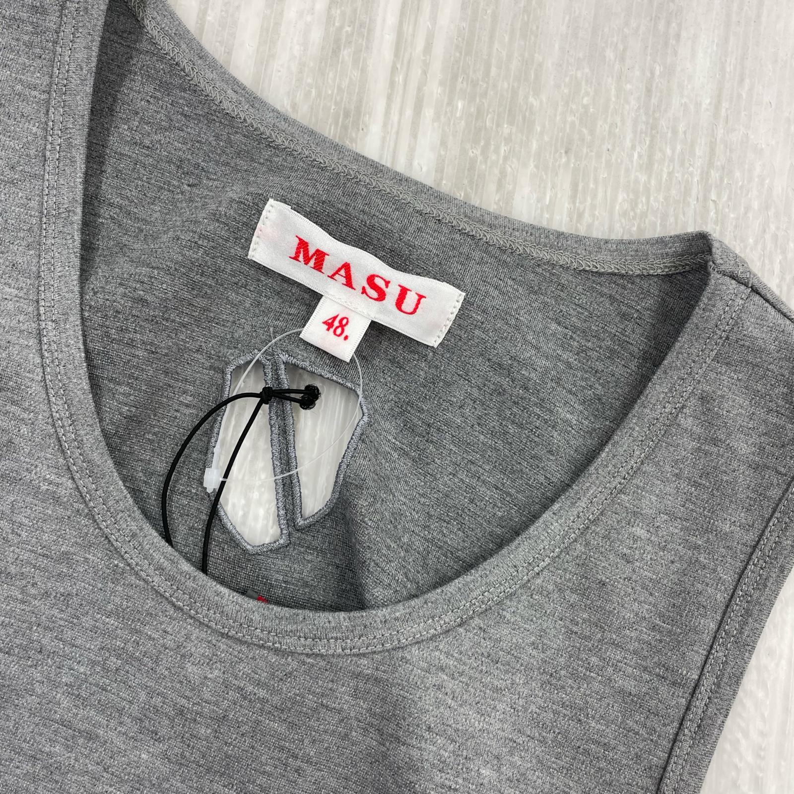タンクトップ MASU EMBLEM TANKTOP エンブレムタンクトップ 48 グレー 48 グレー