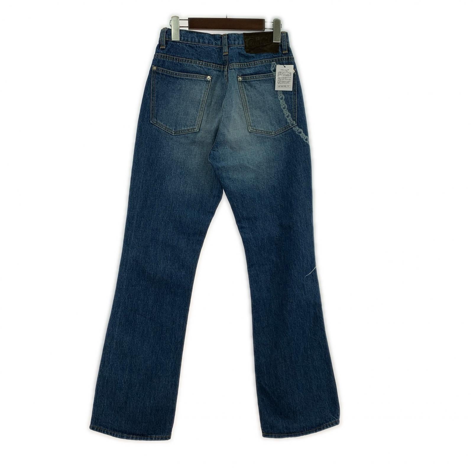 パンツ MASU 23SS Damaged Flare FIT JEANS ダメージフレアデニムパンツ 42 インディゴ 42