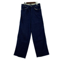 パンツ Midorikawa SILK DENIM PANTS MID25AW-PT03 (2) タグ付き 2 ネイビー