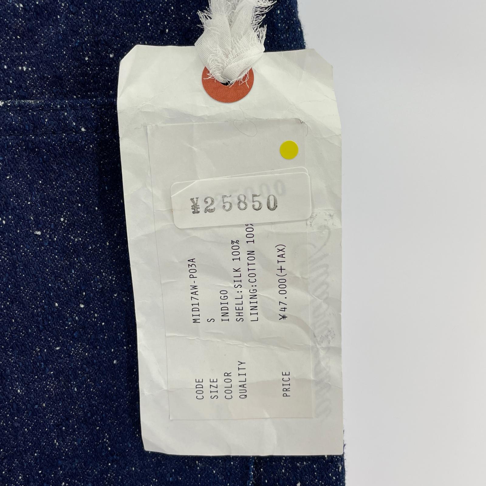 パンツ スリムデニム （S) MID17AW-P03A S ネイビー
