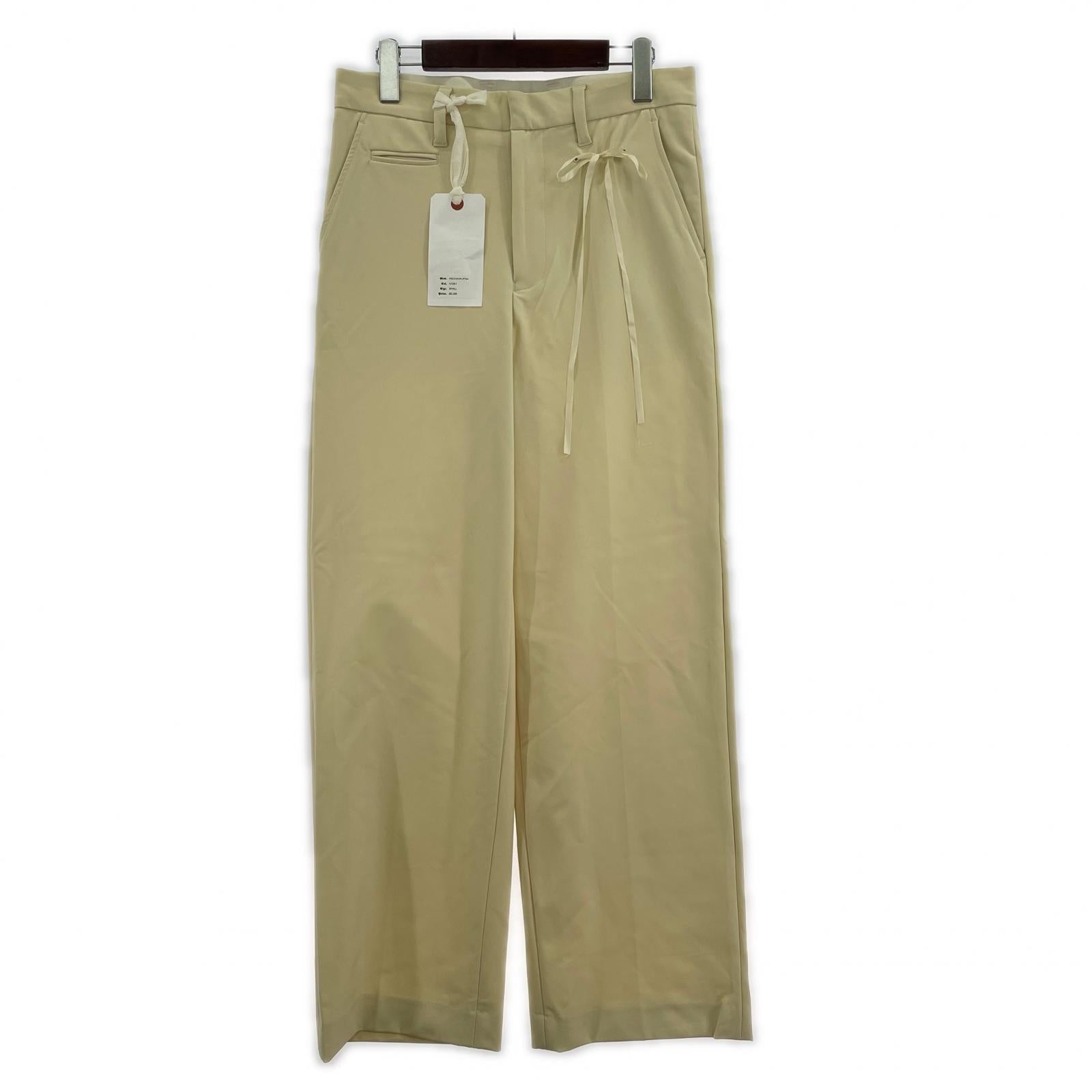 パンツ STRECH WIDE SLACKS S