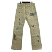 パンツ 25SS DENIM PANTS IVORY (M) M