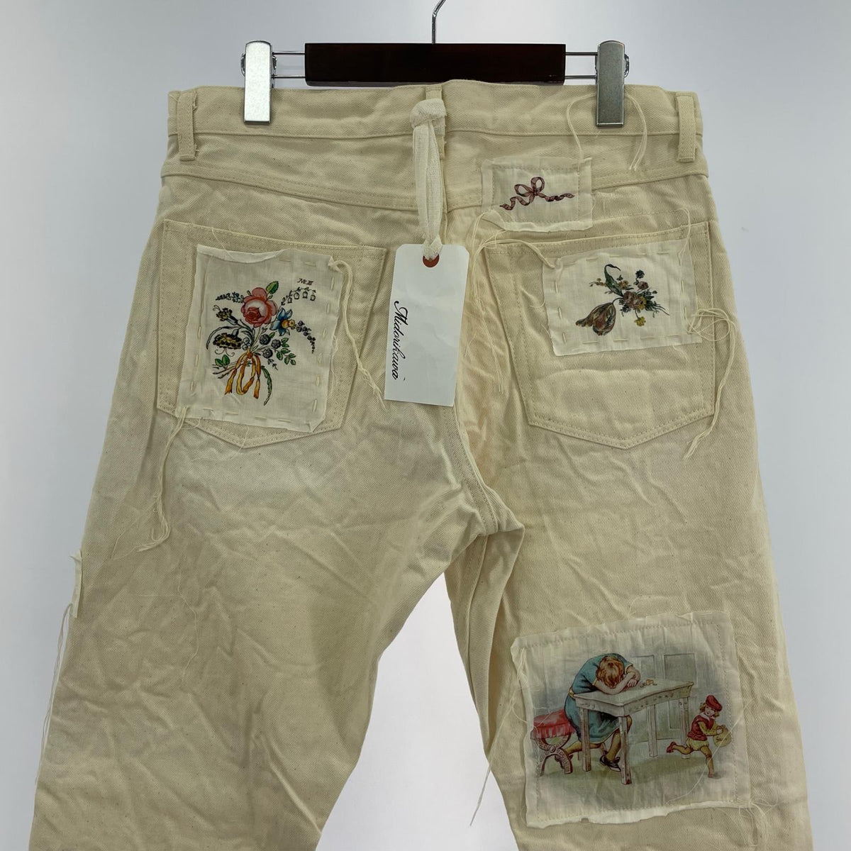 パンツ 25SS DENIM PANTS IVORY (M) M