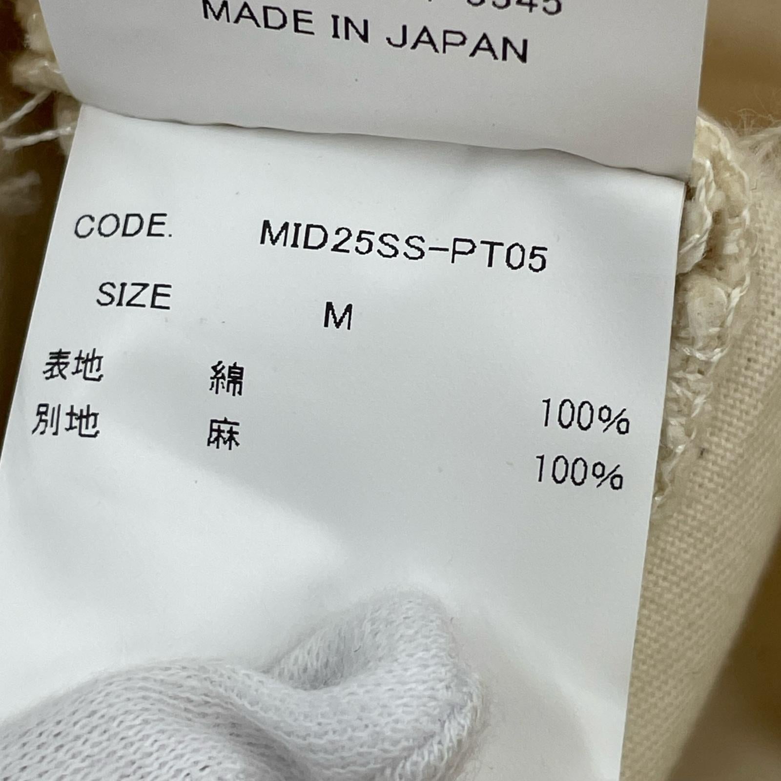 パンツ 25SS DENIM PANTS IVORY (M) M
