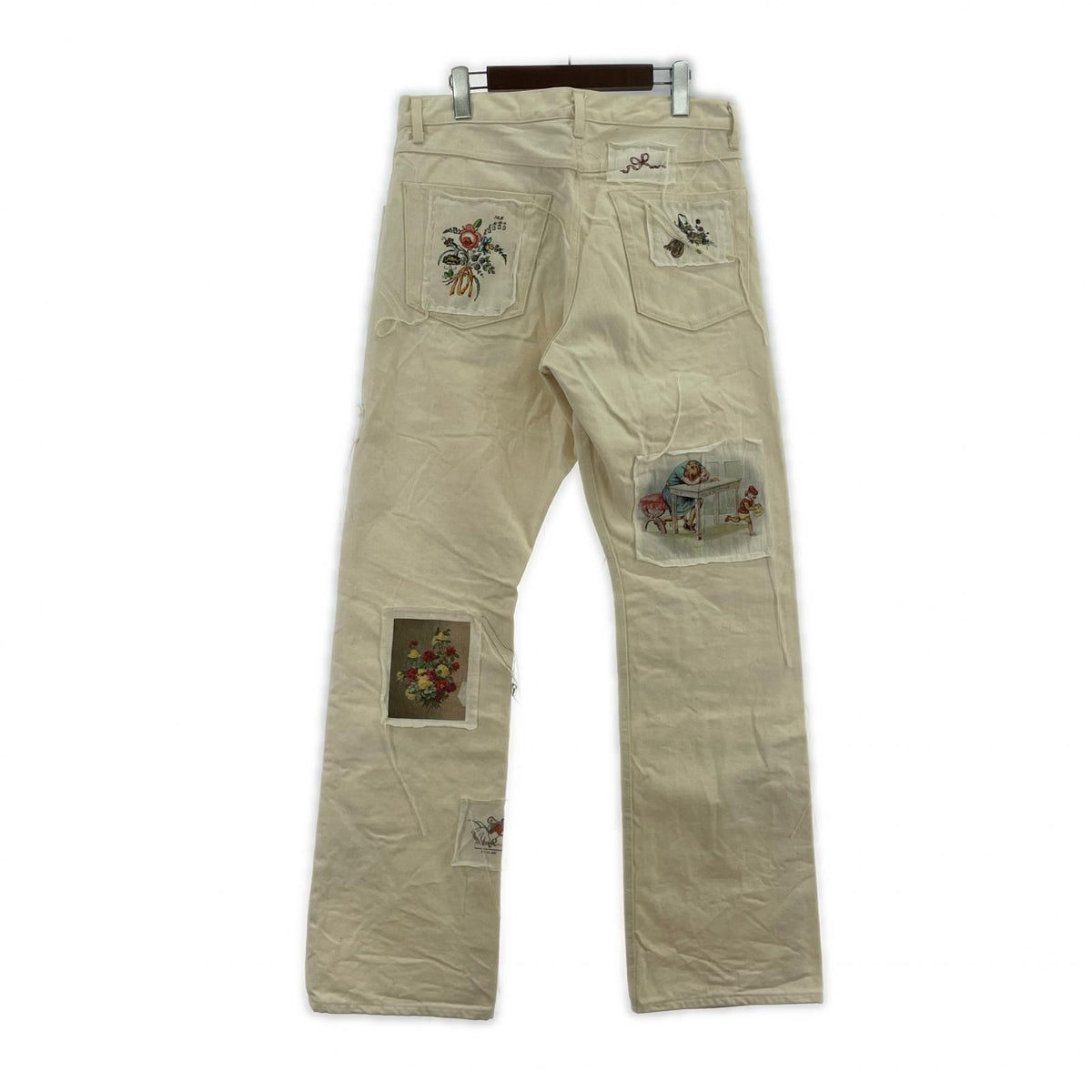 パンツ 25SS DENIM PANTS IVORY (M) M ホワイト