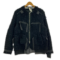 ジャケット 25AW FANCY TWEED JACKET (1) 1 ブラック