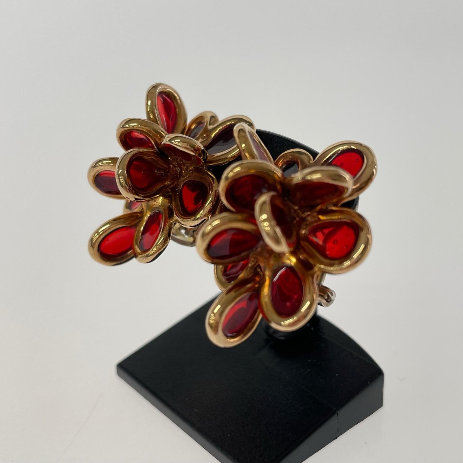 その他アクセサリー Monica Castiglioni FOGLIE-05 レッド