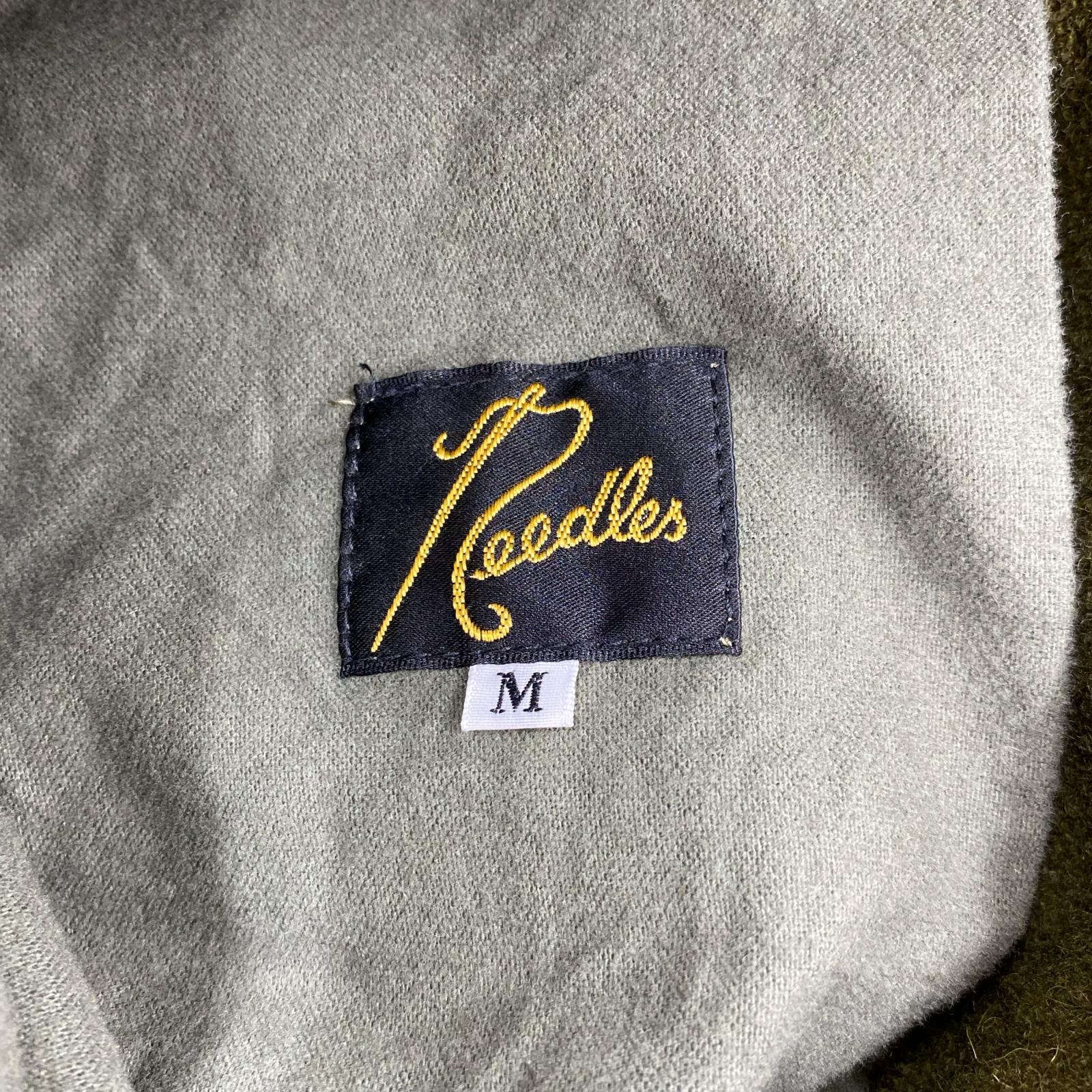 パンツ needles H.Dムラ染めパンツ M カーキ