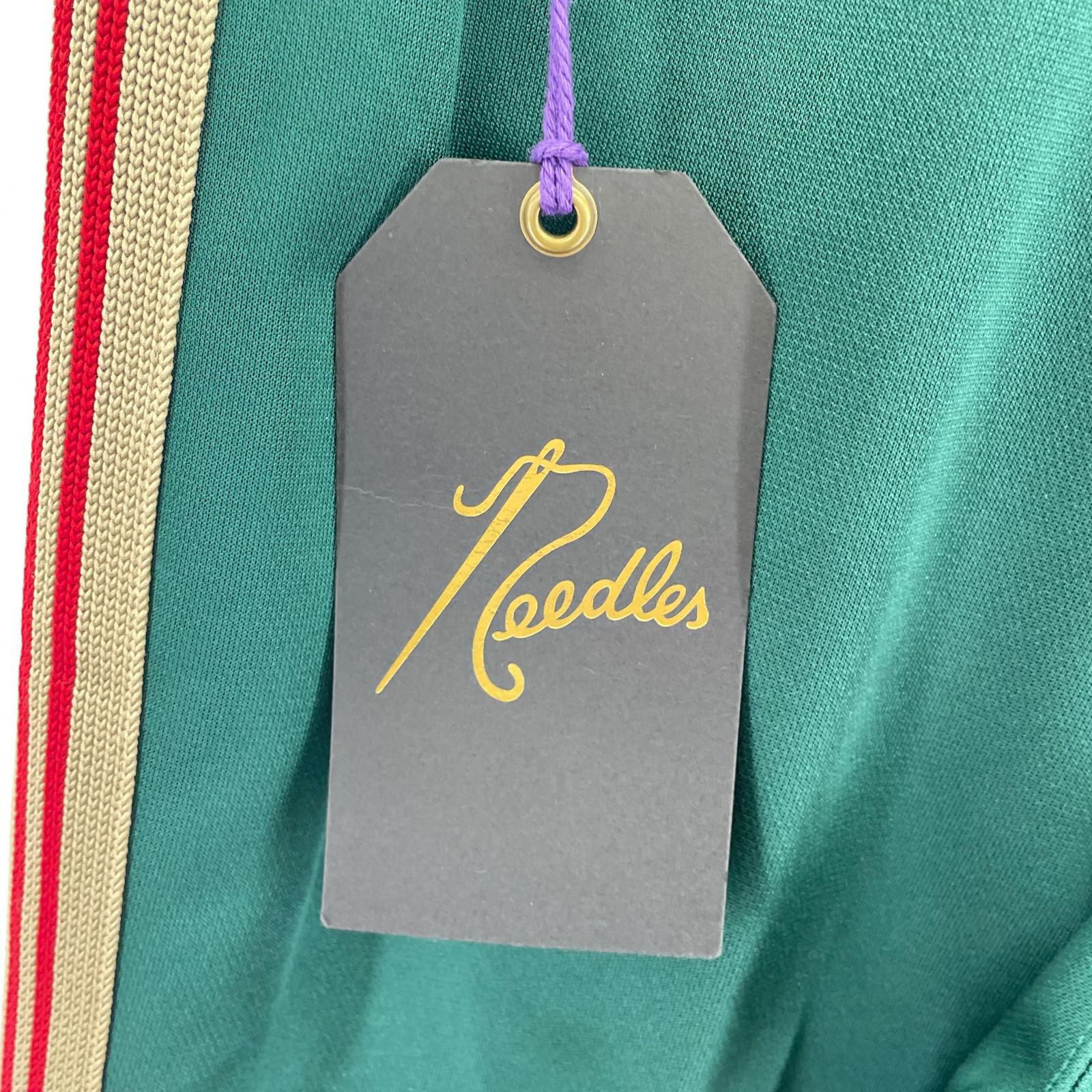 パンツ Needles UNEVEN別注 Track Pant 緑 (S) タグ付き S グリーン