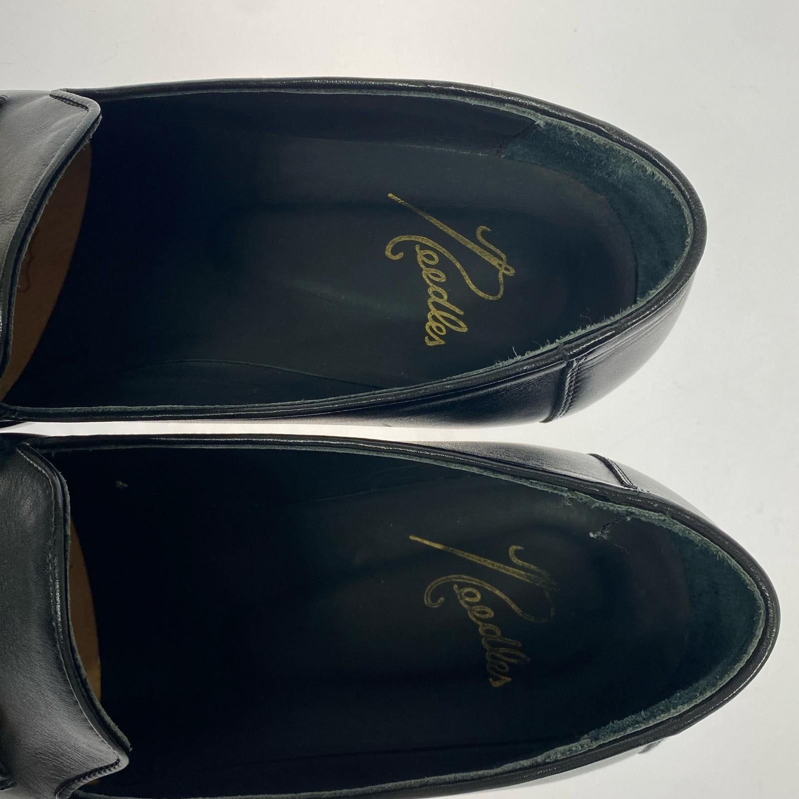シューズ OPERA BIT VAMP BLACK CALF GOLD BIT (41)