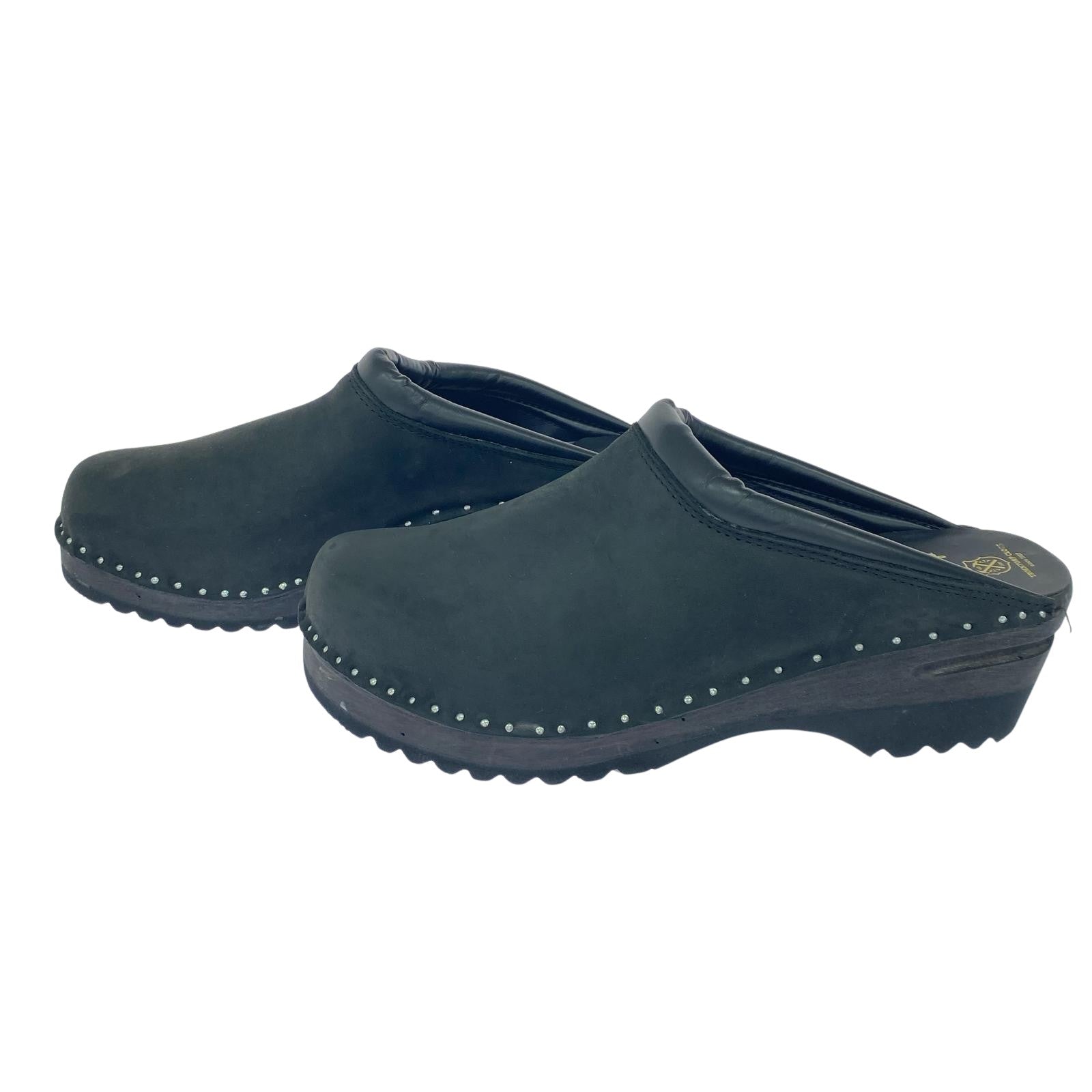 その他アクセサリー Monet Black Nubuck 541 43 Ideal Black サボサンダル 43 ブラック