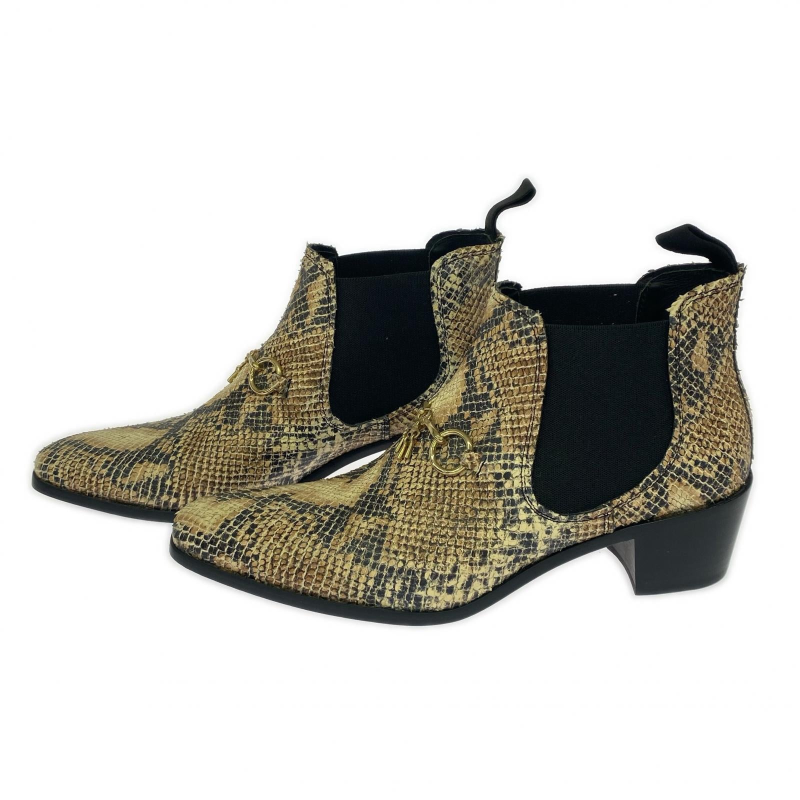 ブーツ Needles CHELSEA BIT BOOT パイソン (41) 41