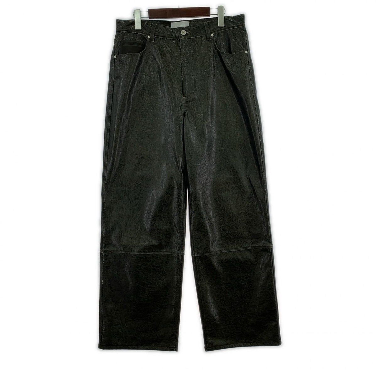パンツ paratrait CRACK SKIN PANTS PT25A149 黒 (3) ﾊﾟﾗﾄﾚｲﾄ ﾀｸﾞ付き 3 ブラック