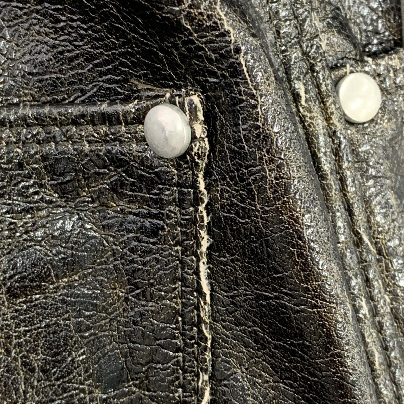 パンツ paratrait CRACK SKIN PANTS PT25A149 黒 (3) パラトレイト タグ付き 3 ブラック
