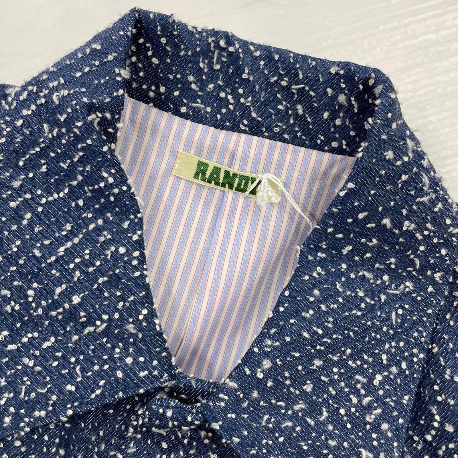 デニムジャケット RANDY CALM デニムジャケット AW25-RCO02 (2) タグ付き 2 ブルー