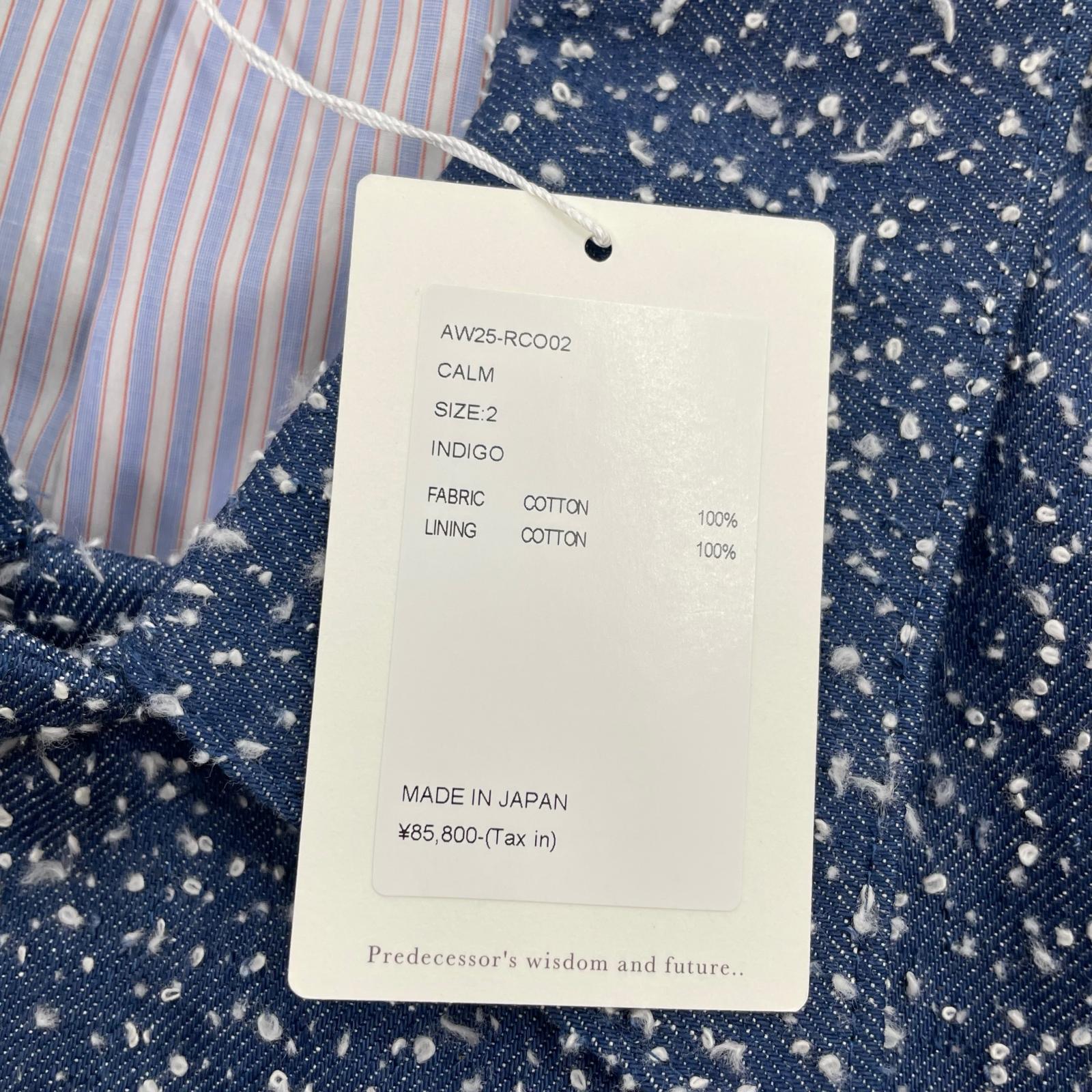 デニムジャケット RANDY CALM デニムジャケット AW25-RCO02 (2) タグ付き 2 ブルー