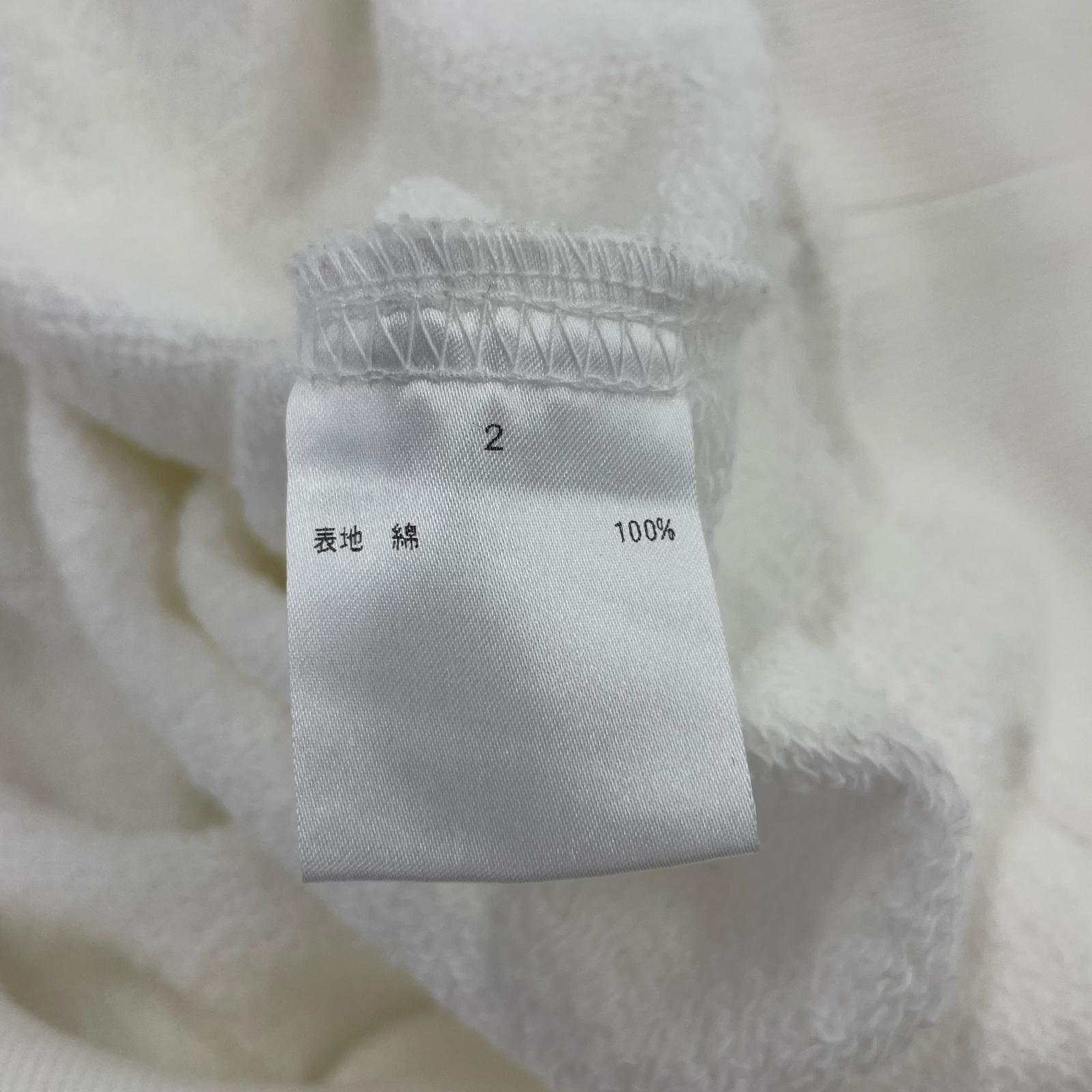 パーカー BIG HOODIE SWEAT 白 (2) 2 ホワイト