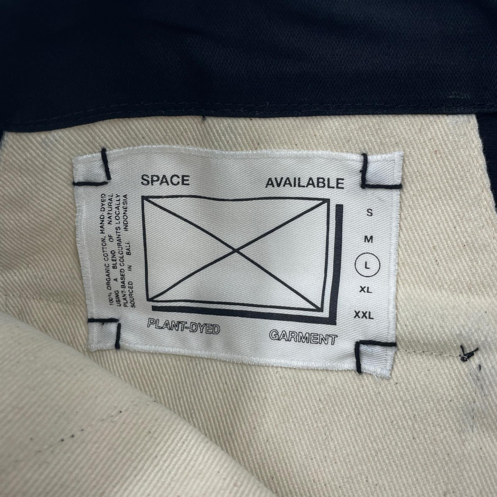 パンツ SPACE AVAILABLE ワークパンツ L ブラック