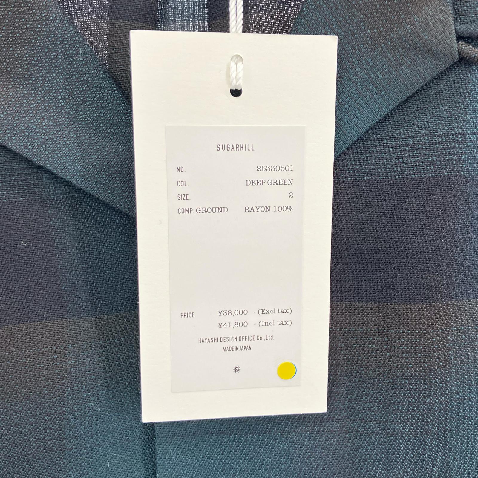 長袖シャツ PLAID OPEN COLLOR SHIRTS (2) 2 グリーン