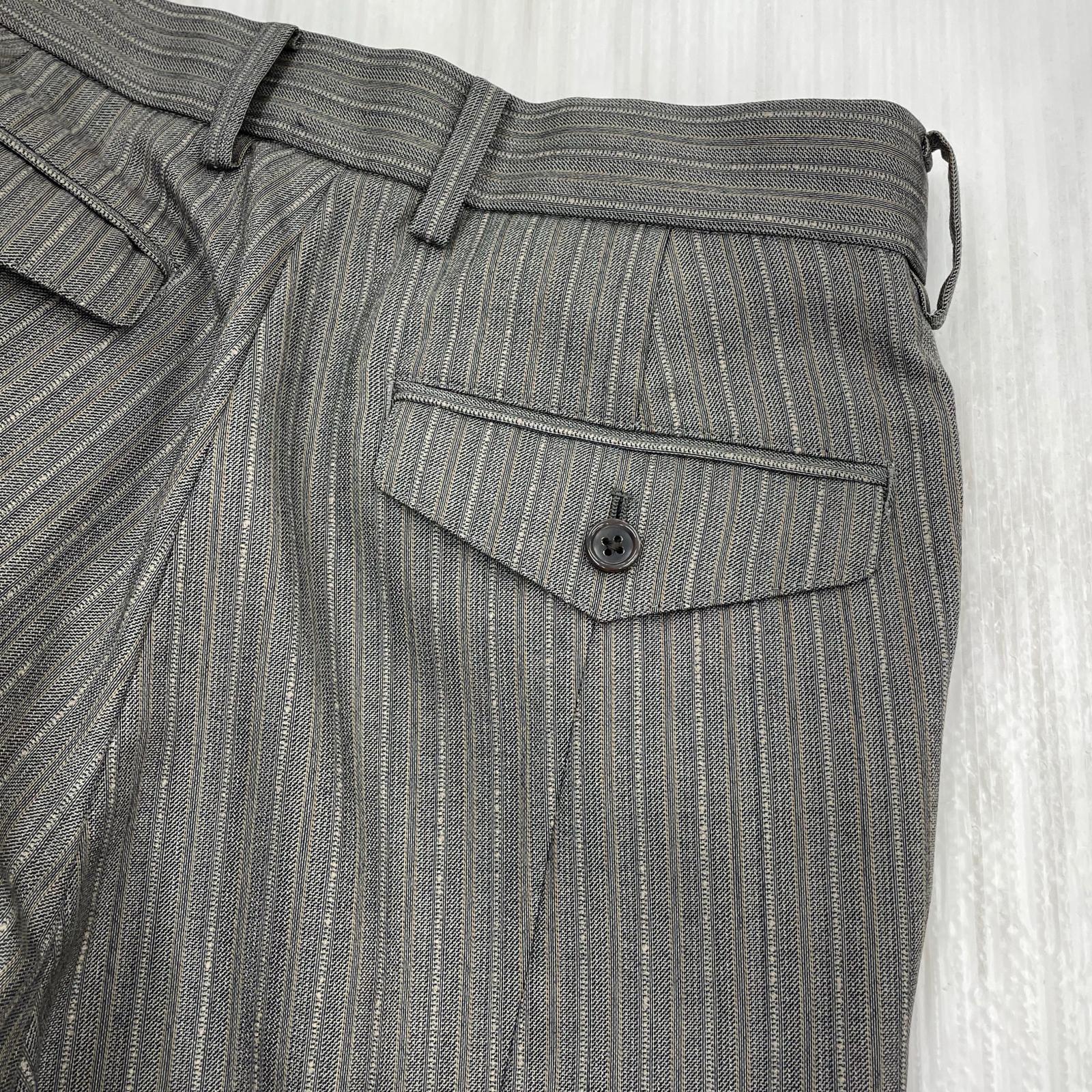 パンツ SUGARHILL SUMMER WOOL FLARED TROUSERS フレアスラックス 30 グレー 30 グレー
