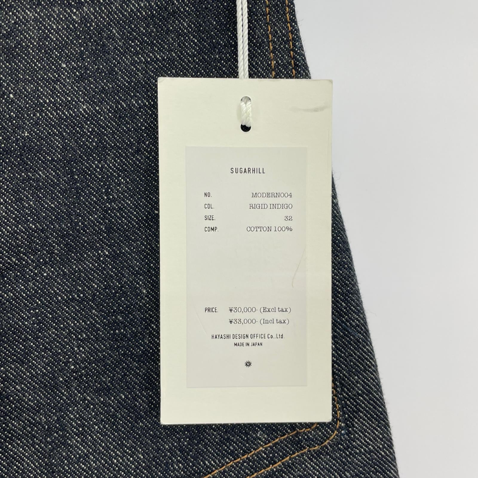 デニムパンツ SUGARHILL MODERN DENIM FLARED TROUSERS MODERN004 (32) タグ付き 32