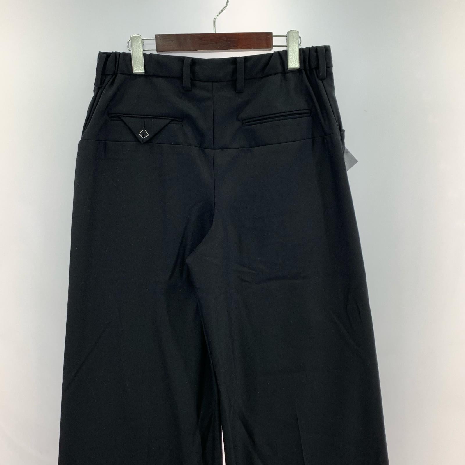 パンツ SUNSEA N.M THICKENED W/耳 STRAIGHT PANTS SUNSEA3167 黒 (3) タグ付き 3 ブラック
