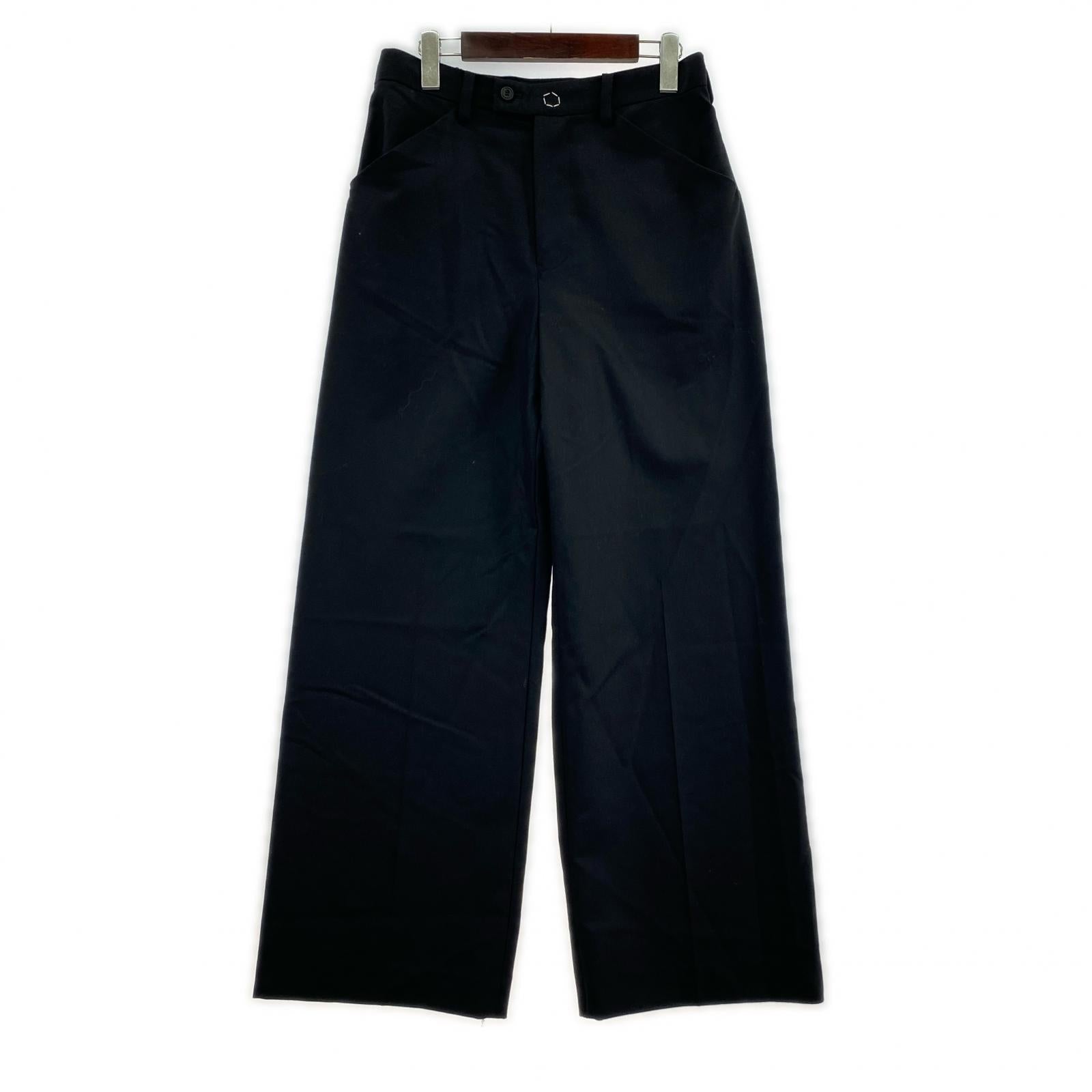 パンツ N.M Thickened w/耳 STRAIGHT Pants/2/ブラック/SUNSEA3167 ブラック