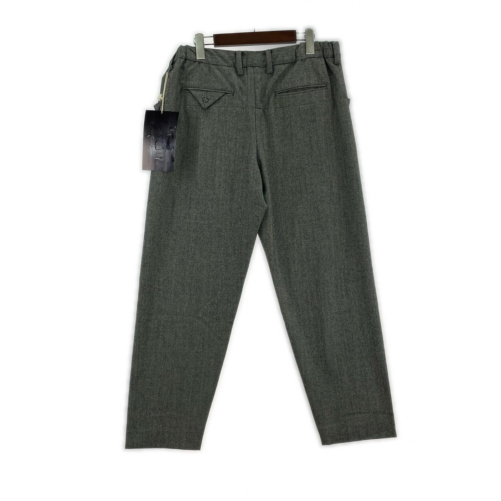 パンツ SUNSEA N.M BRUSHED M2 PANTS ハウンドトゥーススラックス 2 グレー 2 グレー