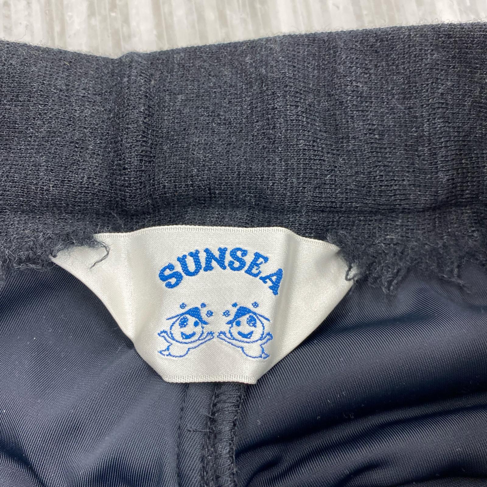 パンツ SUNSEA ウールフリーマーケットパンツ 3 ブラック