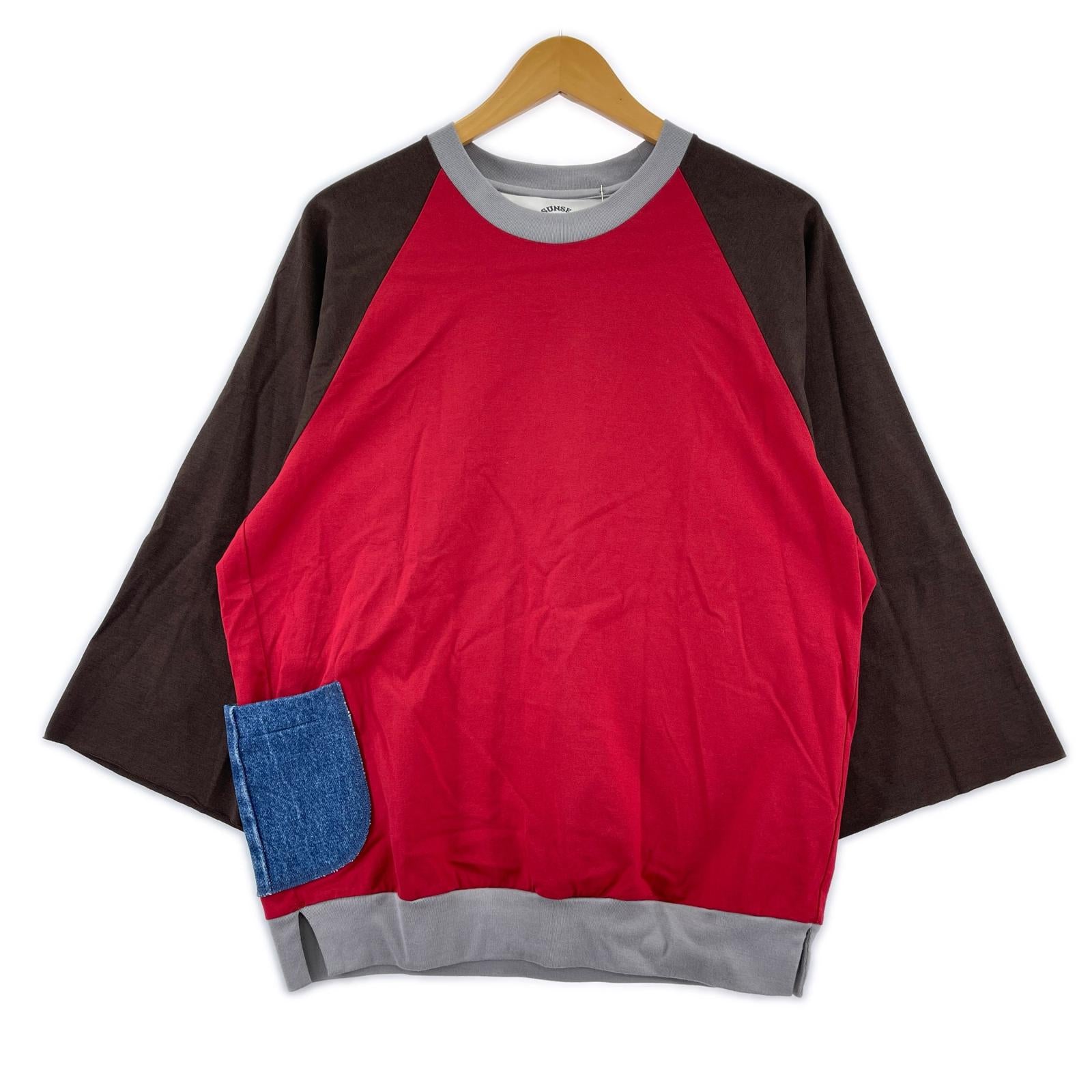 半袖Ｔシャツ SUNSEA CRAZY T クレイジーパターンラグランTee 2 マルチ 2 マルチカラー