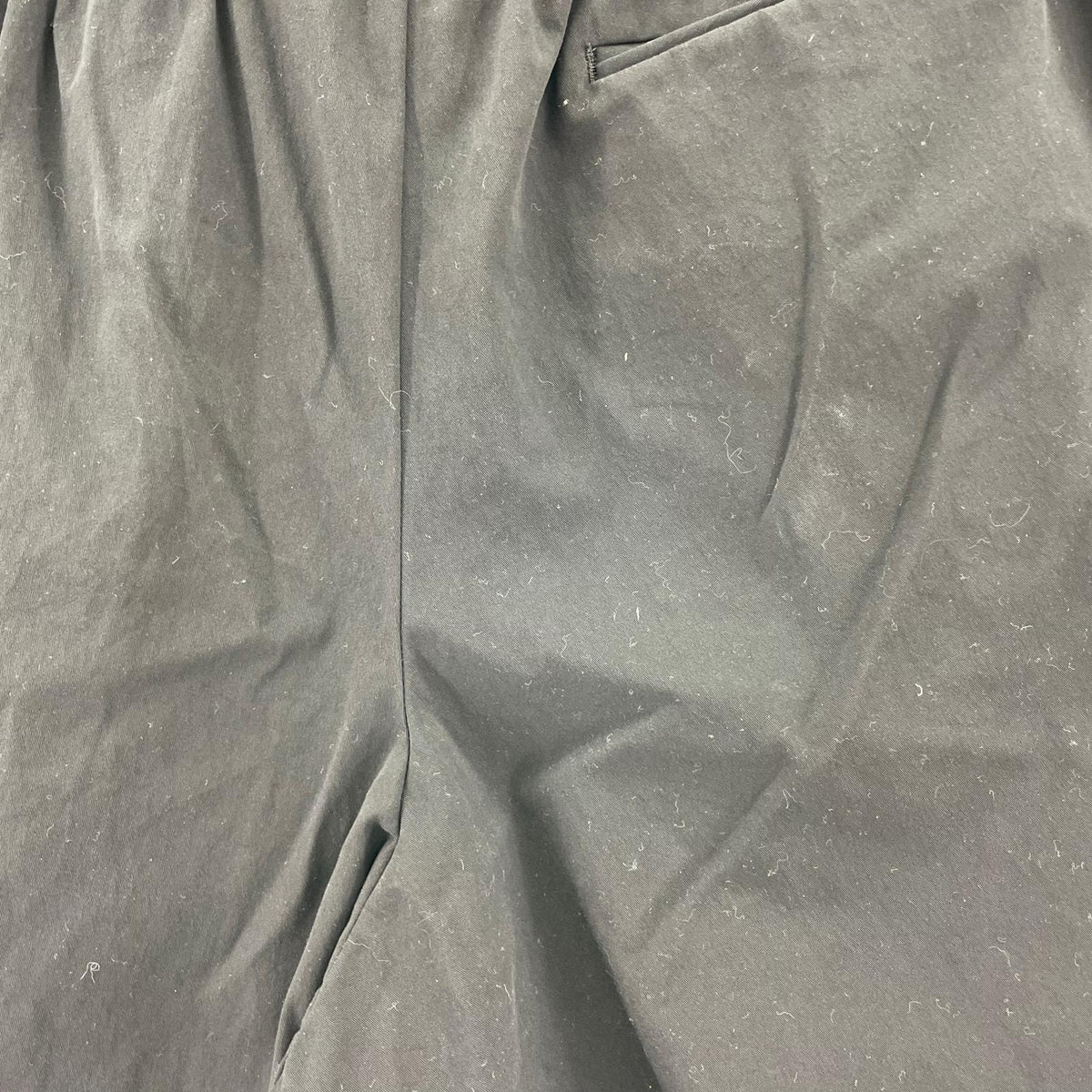 ショートパンツ SUNSEA SHRINKAGE COTTON BIG SHORTS SUNSEA3051 黒 (2) ﾀｸﾞ付き 2 ブラック