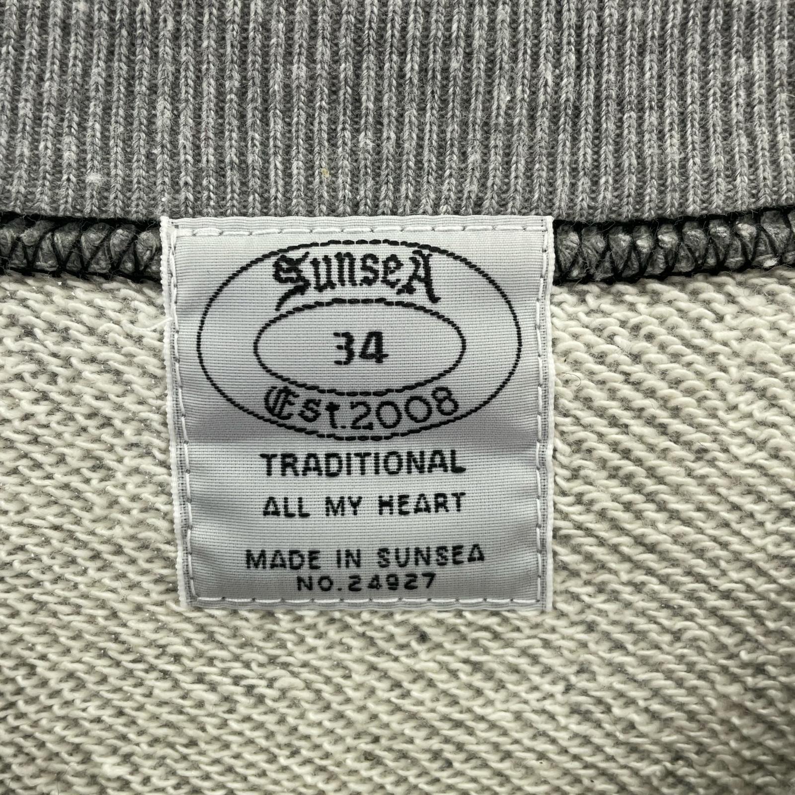 スウェット スウェット （2） SUNSEA3108 2 グレー