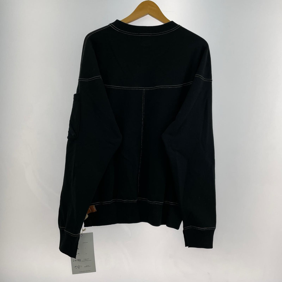 スウェット TECHNOLOWGIA SWEATSHIRT/2/ブラック/SUNSEA3108 2 ブラック