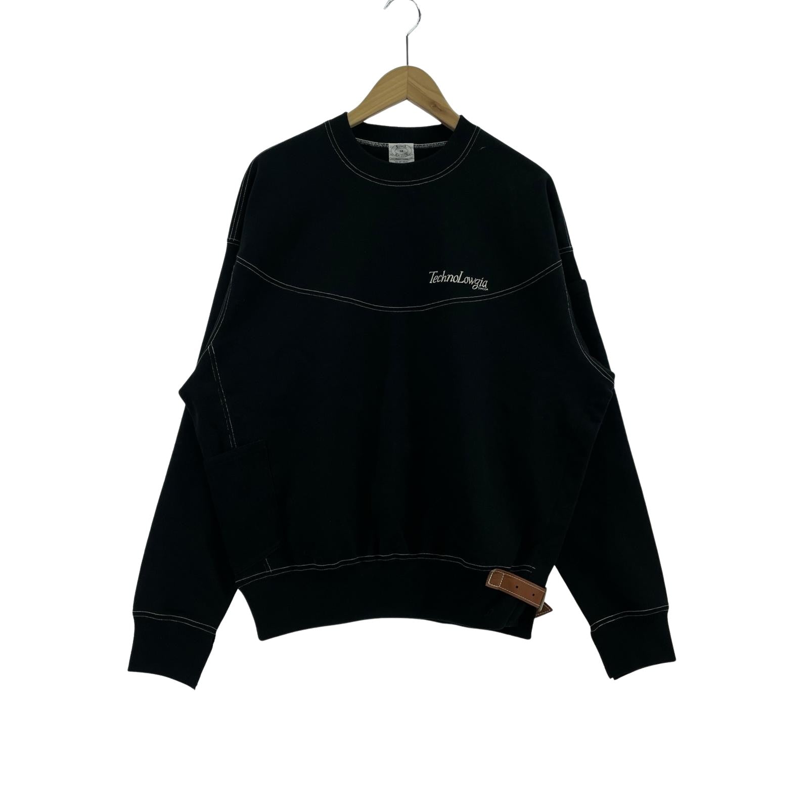スウェット TECHNOLOWGIA SWEATSHIRT BK (2) 2 ブラック
